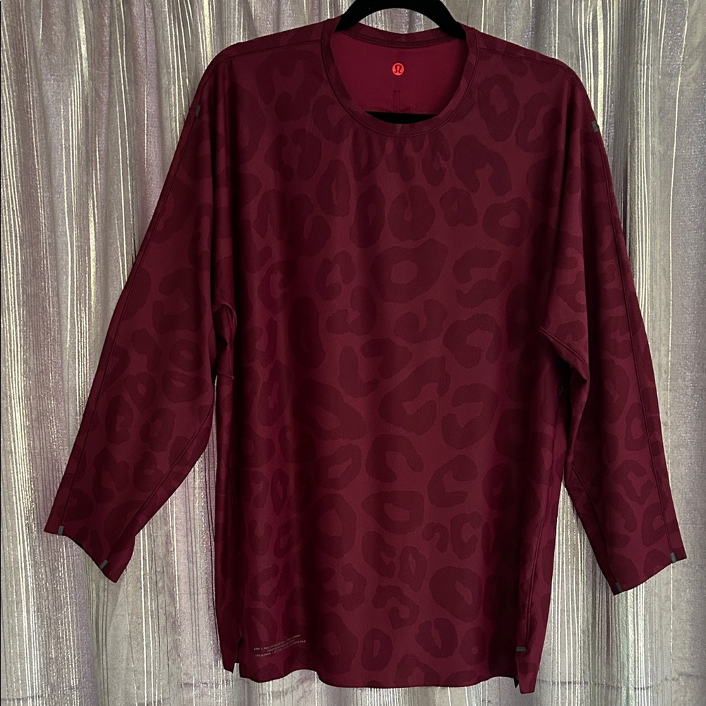 lululemon lab Quick-Dry 3/4 Sleeve Training Top SIZE L